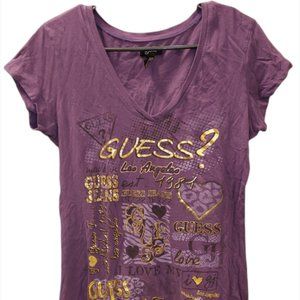 NWOT - Guess Purple Tee
